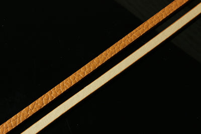 Kunstlederband flach, 5 mm, 120 cm