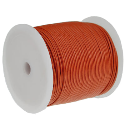 esnado Lederschnur 1 mm Orange - Rindsleder