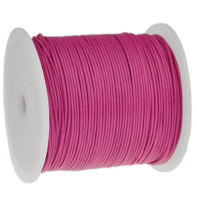 esnado Lederschnur 1 mm Pink - Rindsleder