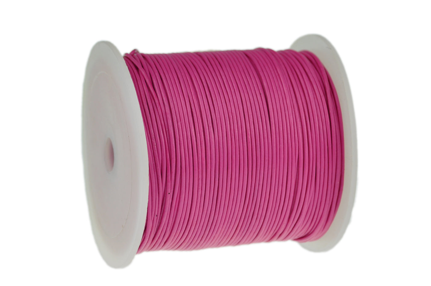 esnado Lederschnur 1 mm Pink - Rindsleder