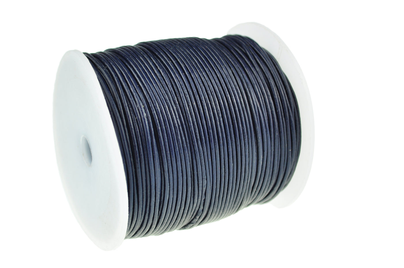 esnado Lederschnur 1 mm Navy - Rindsleder