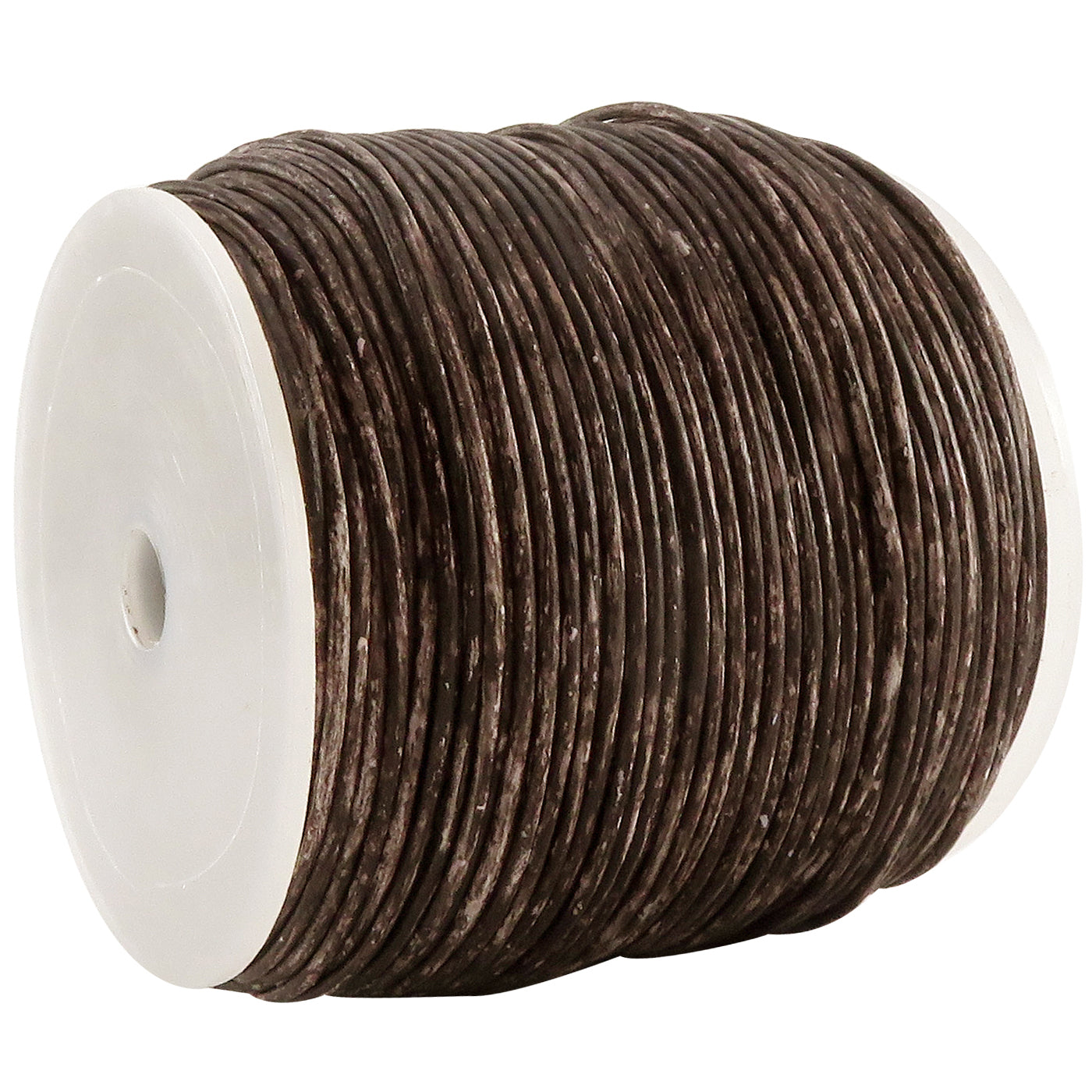 esnado Lederschnur 1 mm Mesh Kaffee - Rindsleder