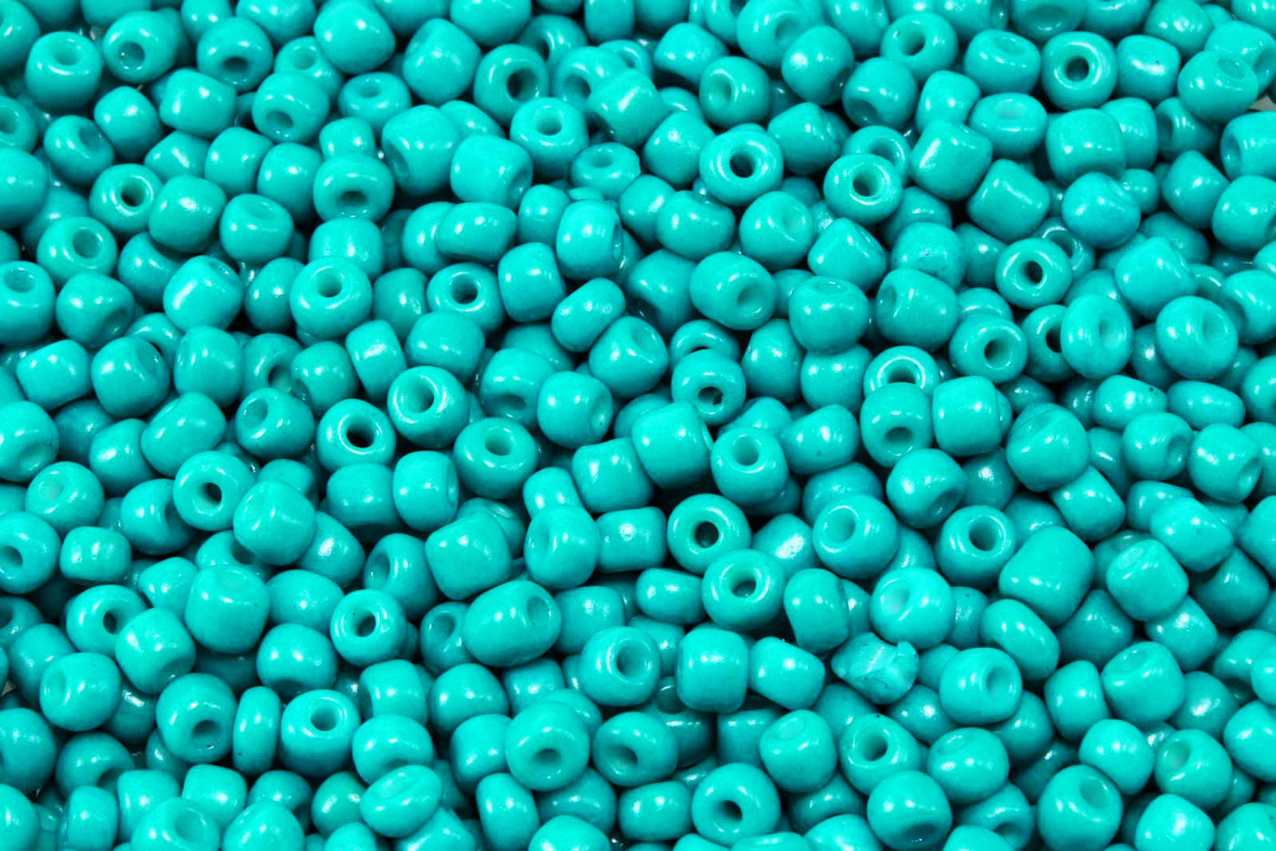 Rocailles opak, satte Farben, Ø 2 mm, 20/100 g