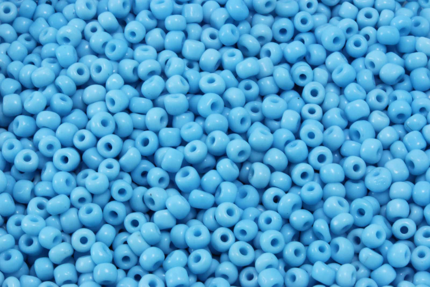 Rocailles opak, satte Farben, Ø 2 mm, 20/100 g