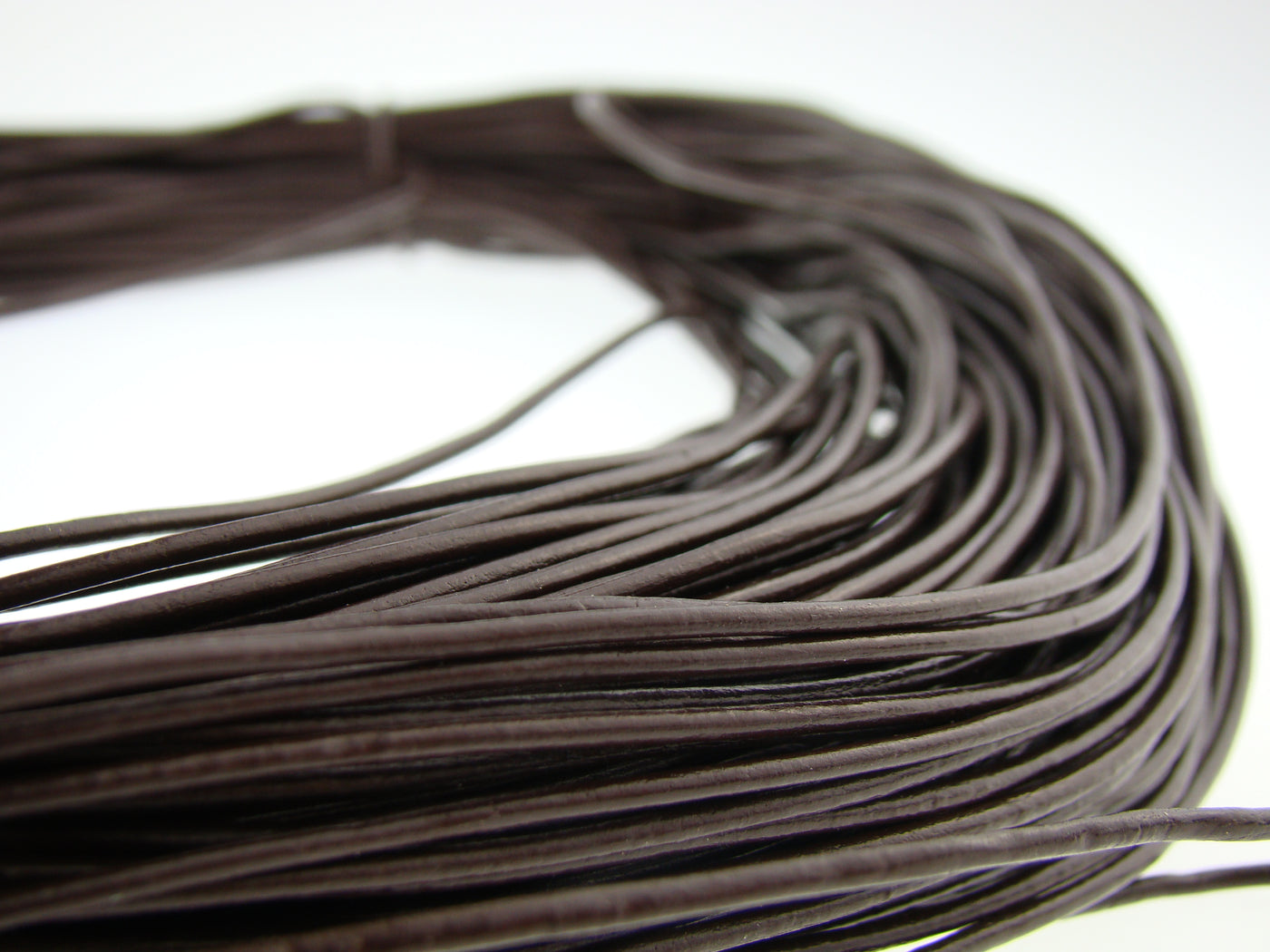 esnado Lederband 1,5 mm - Echt Leder - Braun