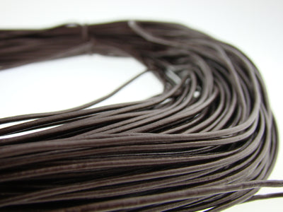 esnado Lederband 1,5 mm - Echt Leder - Braun