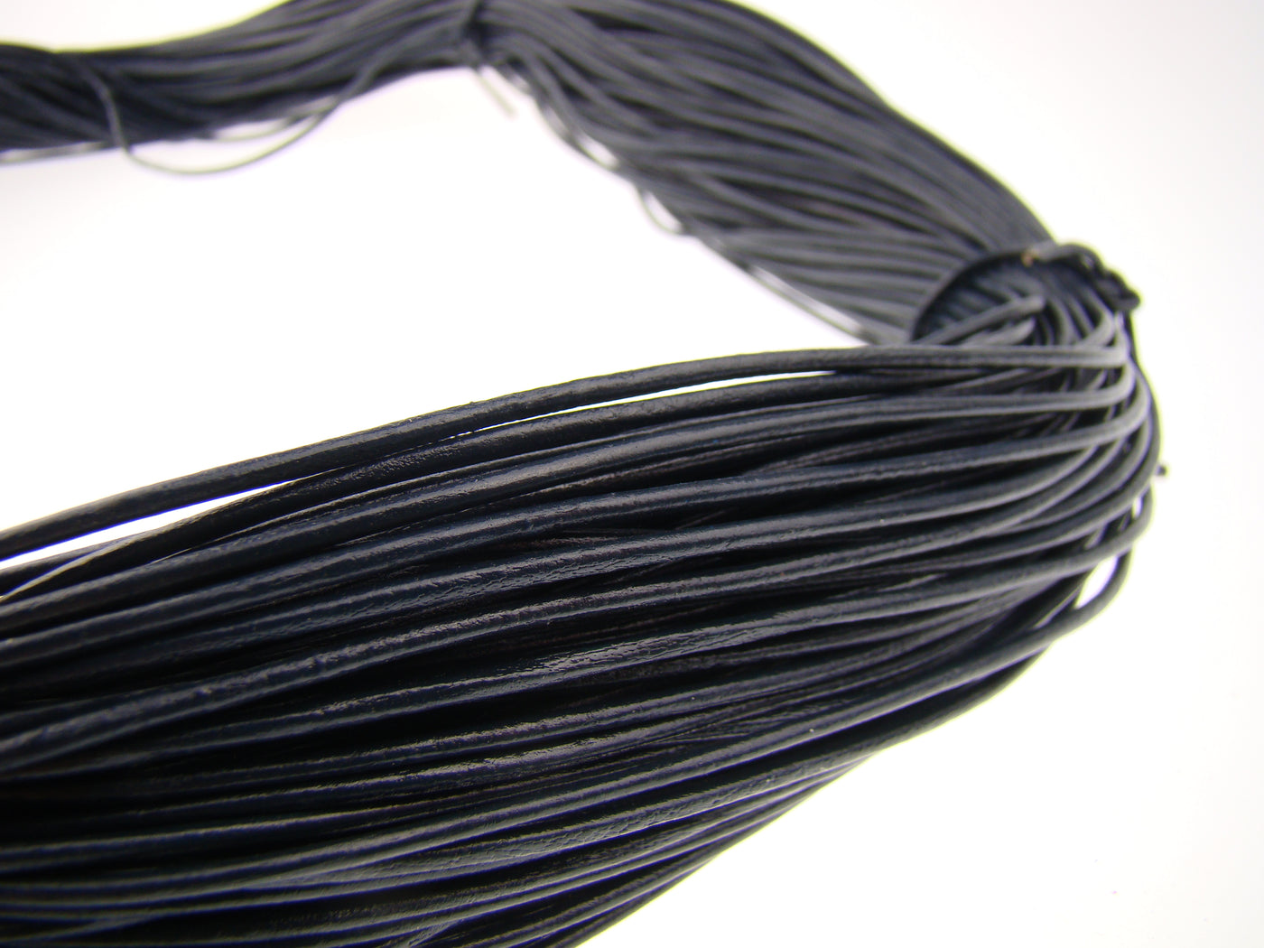 esnado Lederband 1,5 mm - Echt Leder - Navy