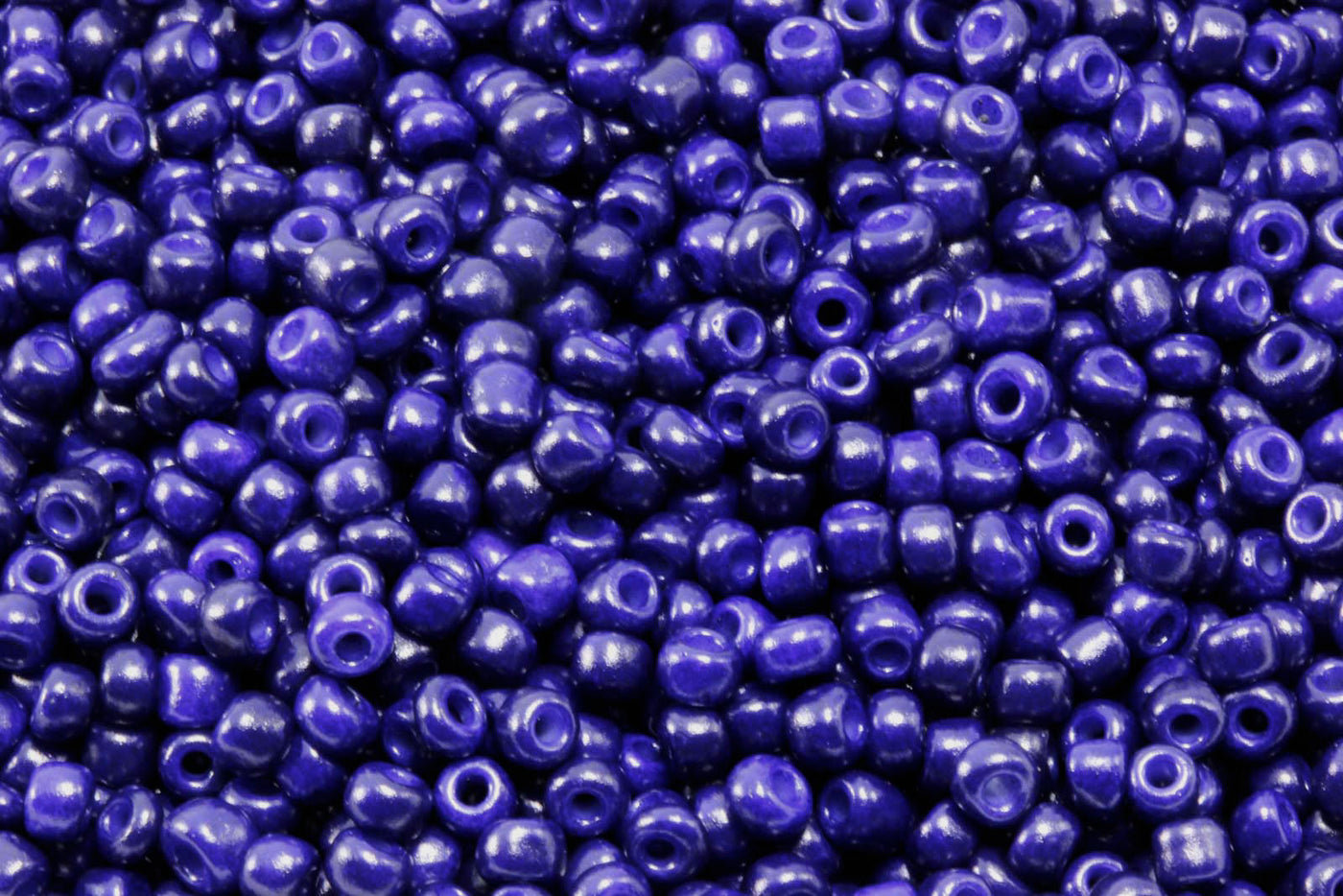 Rocailles opak, satte Farben, Ø 2 mm, 20/100 g