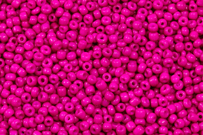 Rocailles opak, satte Farben, Ø 2 mm, 20/100 g