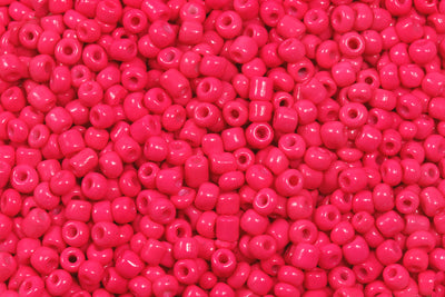 Rocailles opak, satte Farben, Ø 2 mm, 20/100 g