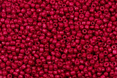 Rocailles opak, satte Farben, Ø 2 mm, 20/100 g