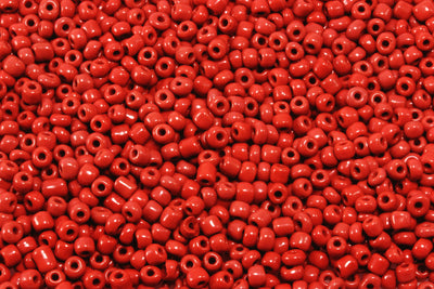 Rocailles opak, satte Farben, Ø 2 mm, 20/100 g