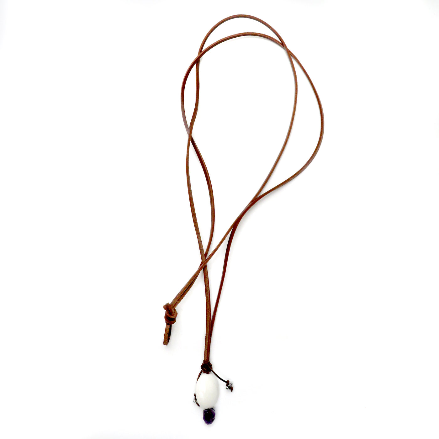 esnado Eckiges Lederband 3 x 2 mm - echtes Leder