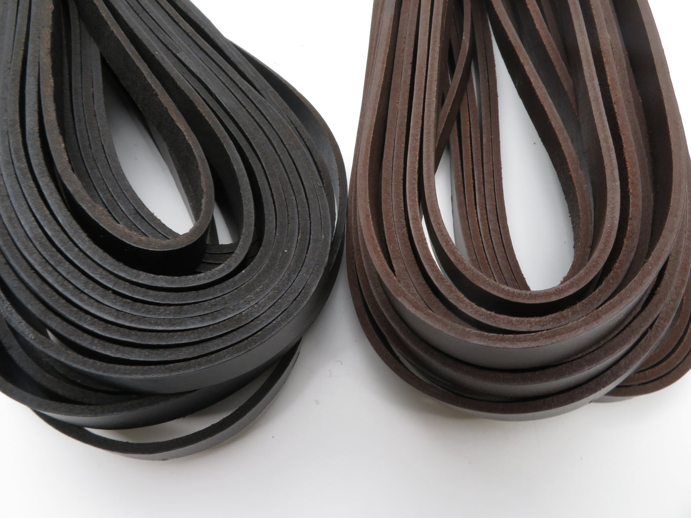 esnado Lederband flach - 15 mm x 3 mm
