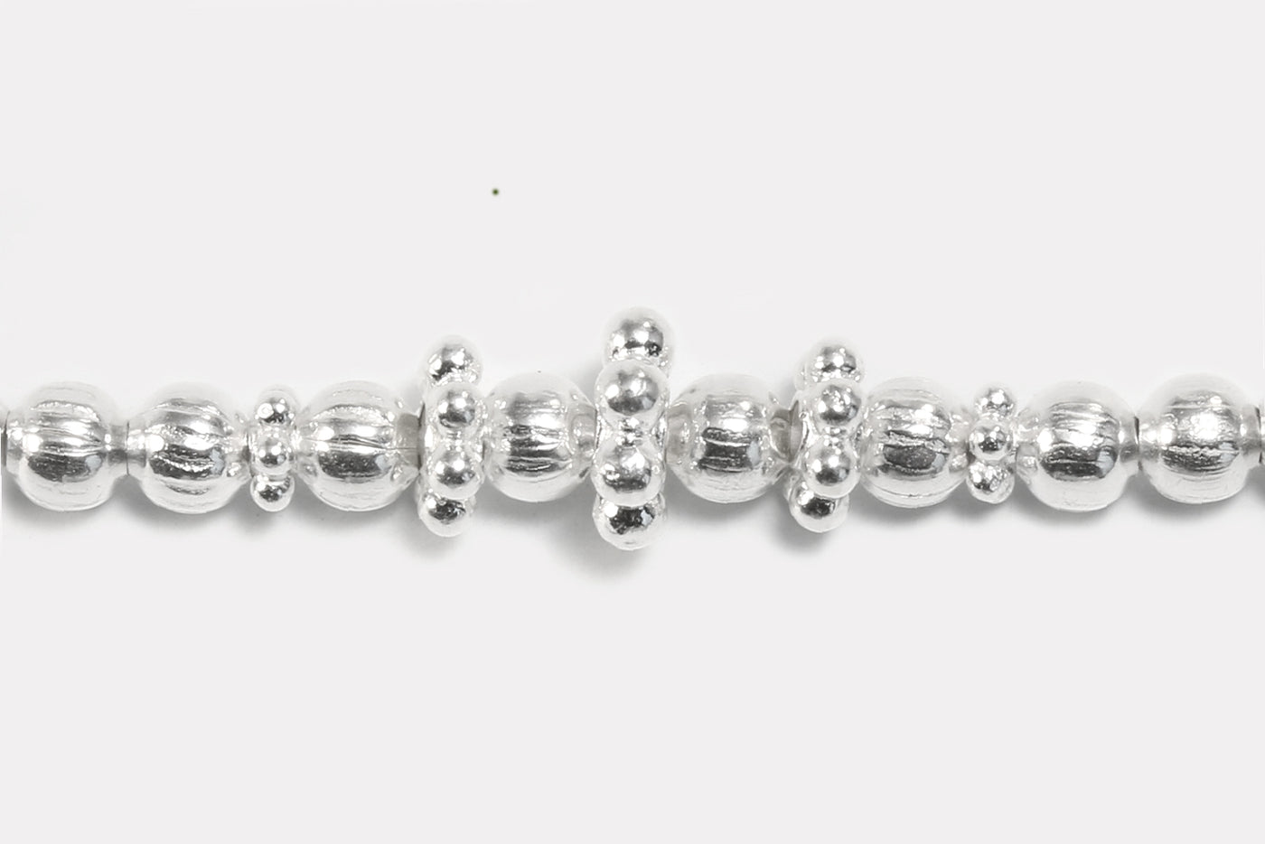 Perlen Blumen aus 925 Silber, Ø 3 / 5 / 6 mm