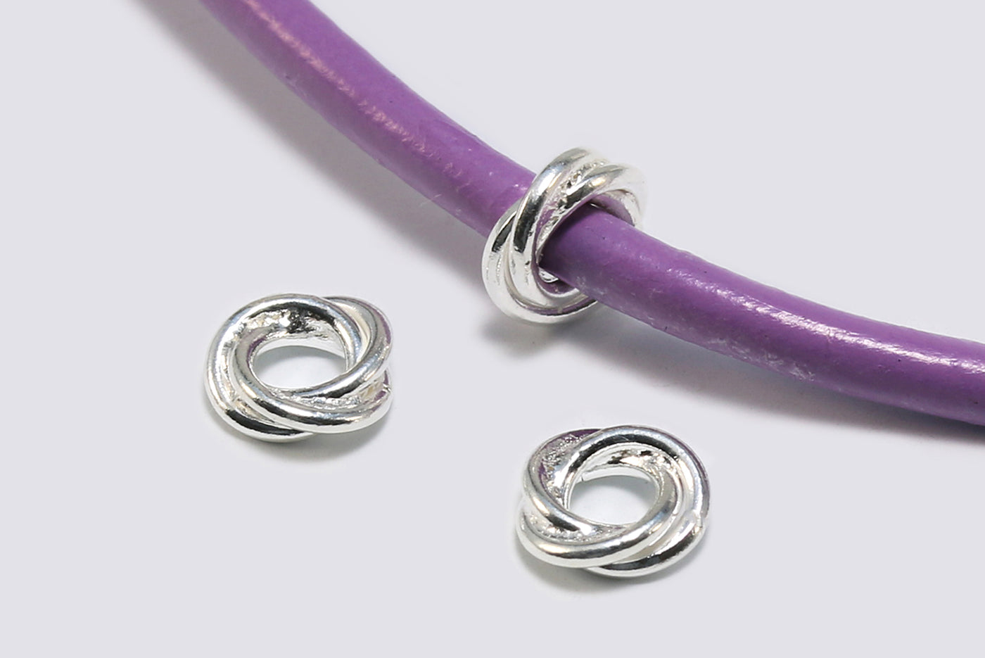 Perlen aus 925 Silber, Ø 7 mm