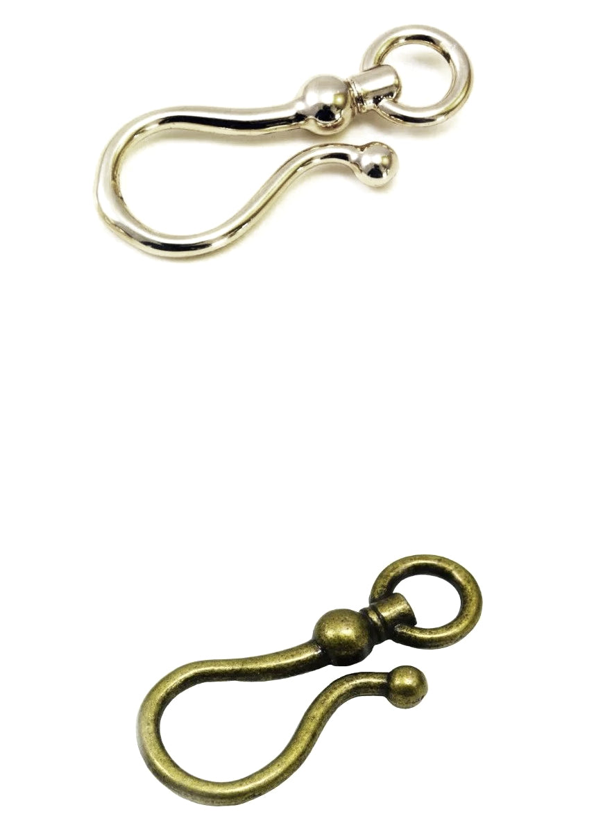 Hakenverschluss, S-Haken, 38 x 15 mm