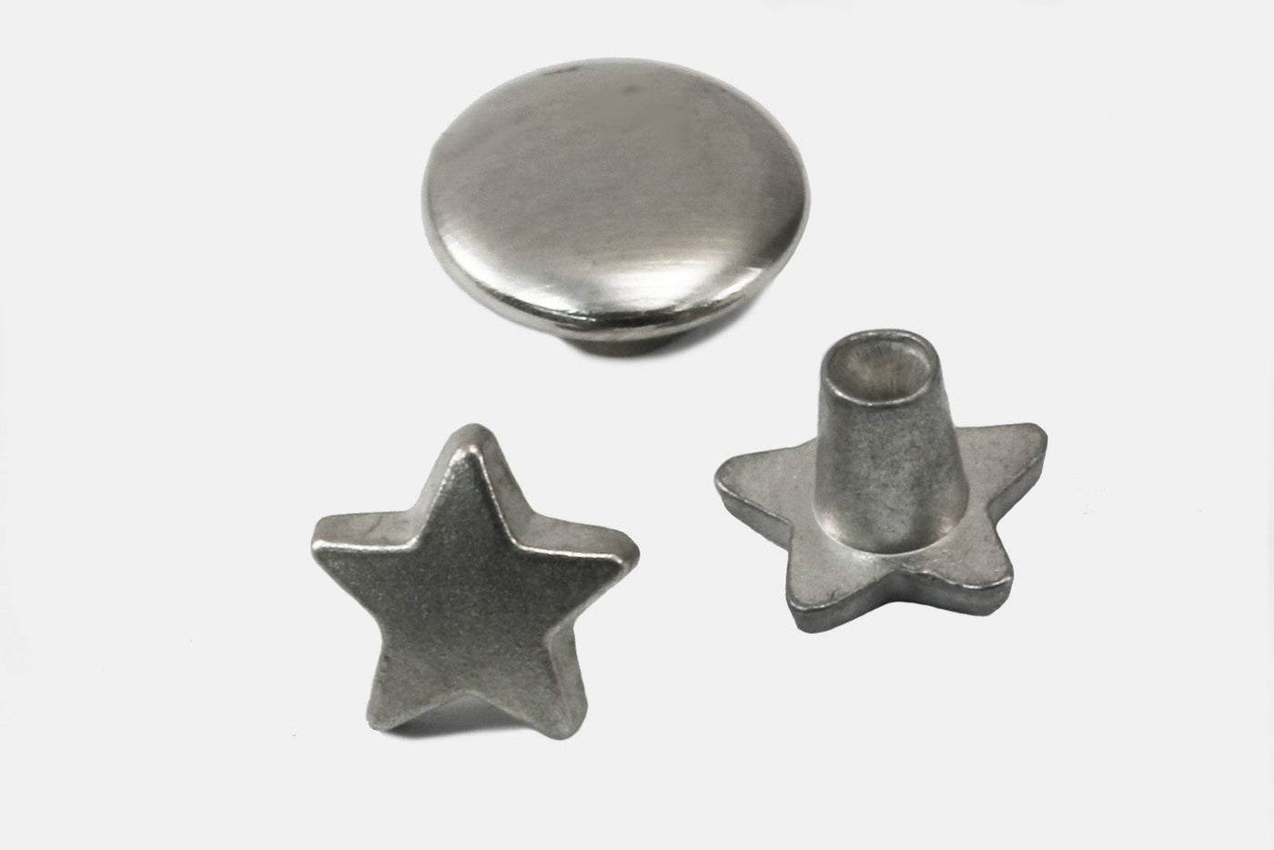 Zierniete Stern, mini, 6 mm