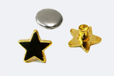 Zierniete Stern, mini, 9 mm