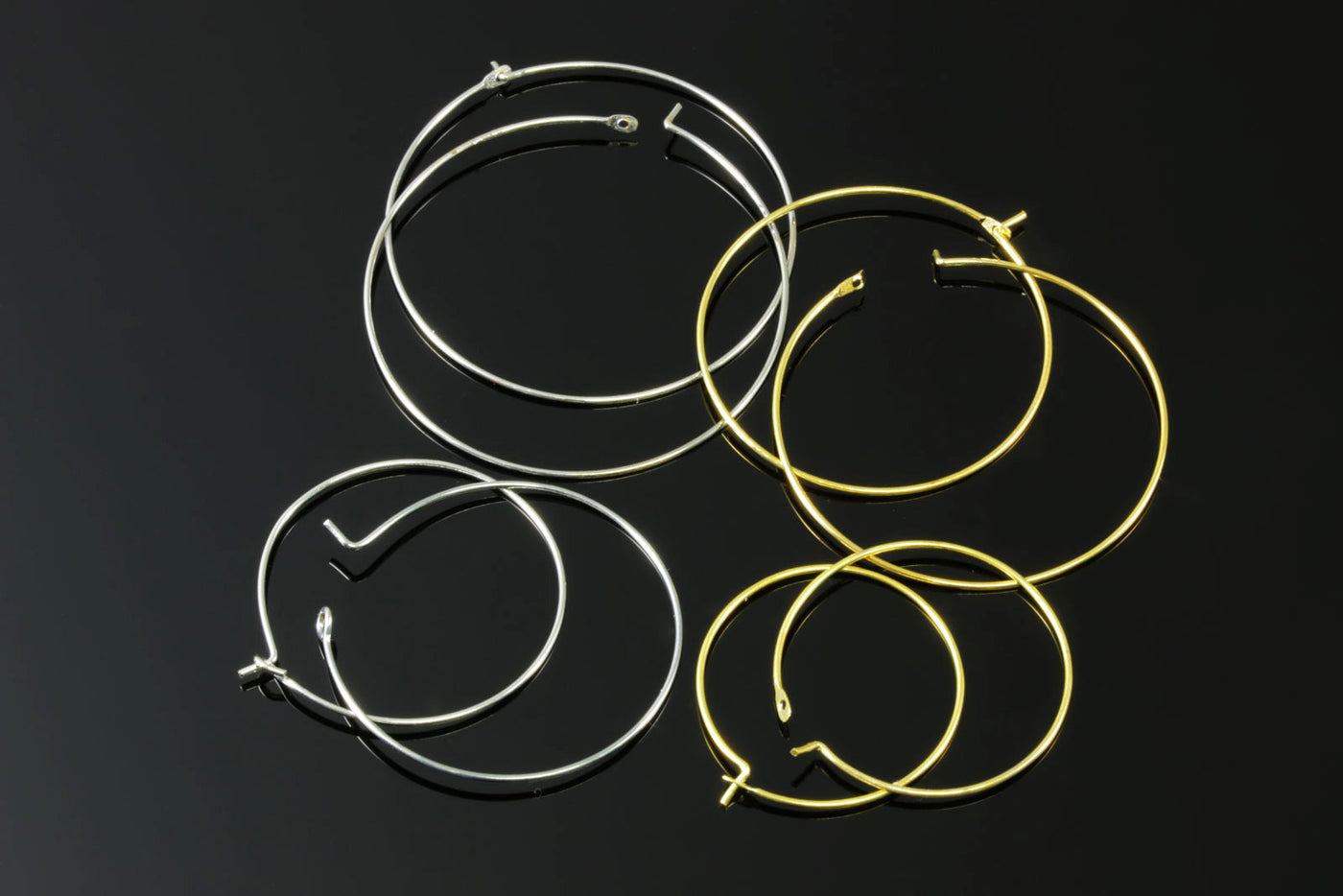 Creolen, Ø 30/35/40 mm, 10 Stück