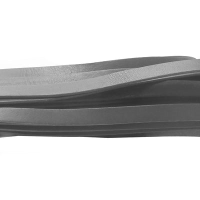 esnado Lederband flach, 10 mm x 2 mm  - Grau
