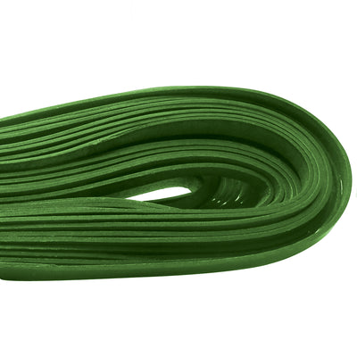 esnado Lederband flach, 10 mm x 2 mm  - Grün