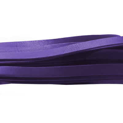 esnado Lederband flach, 10 mm x 2 mm  - Lila