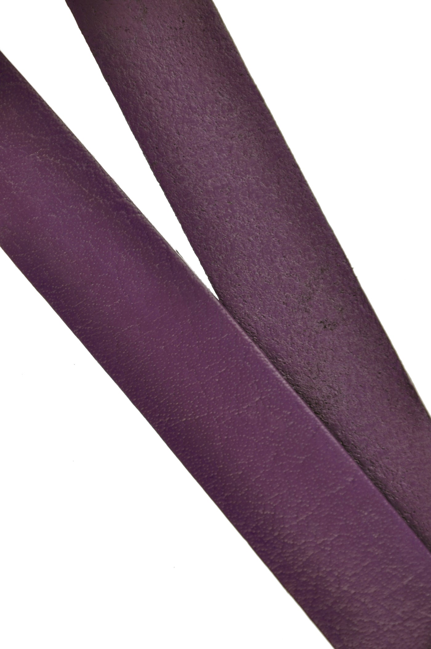 Lederriemen – Flaches Lederband aus Rindsleder | Lila | 1 Meter, 3 mm dick