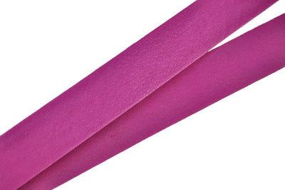 esnado flaches Lederband | Fuchsia | 1 Meter