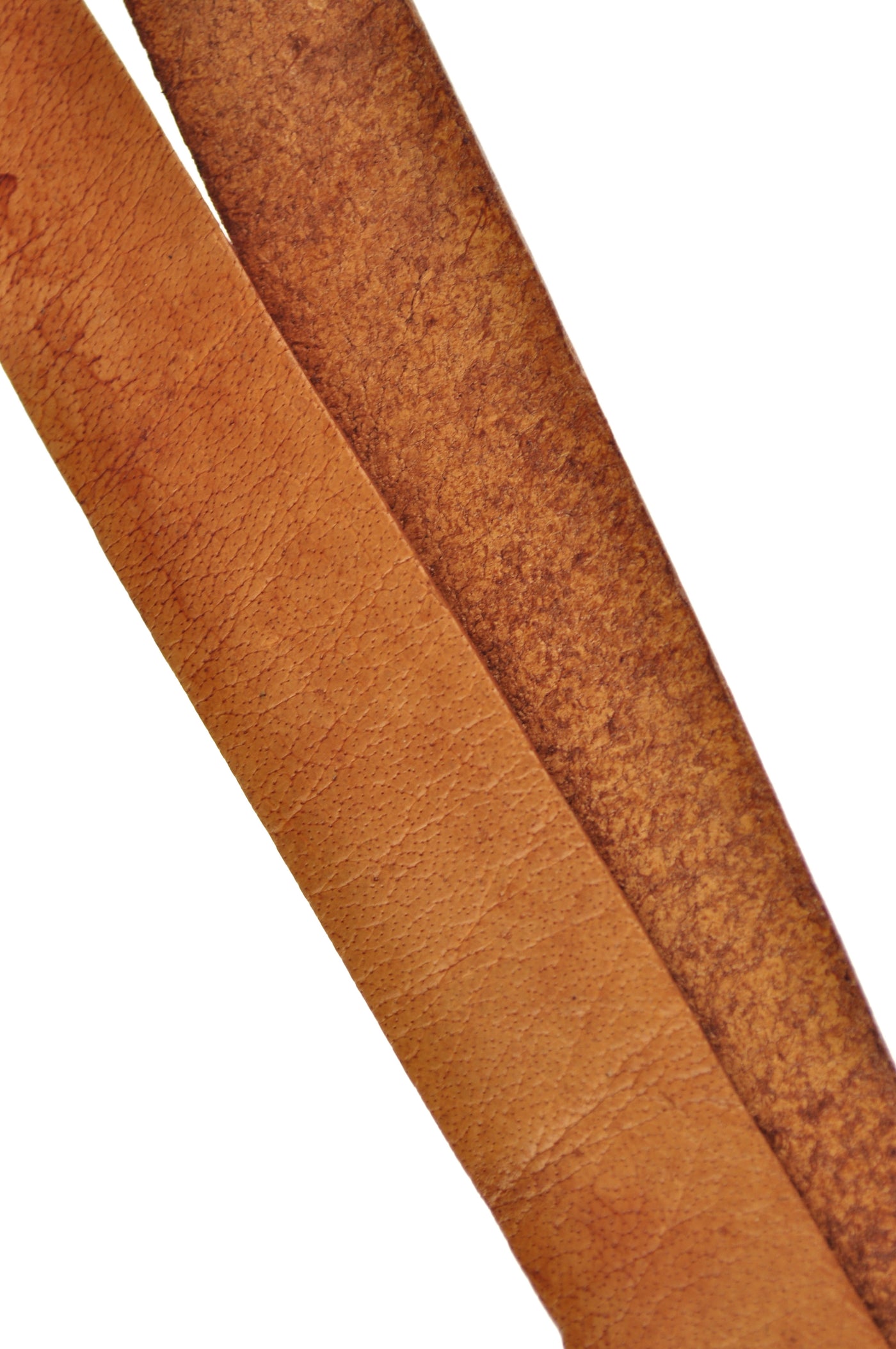 esnado flaches Lederband | Walnuss | 1 Meter