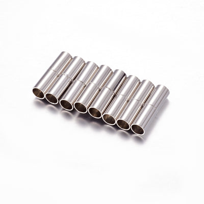 Magnetverschluss zum Einkleben, Innendurchmesser 4 mm