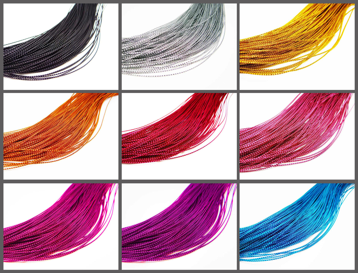 Kordel Lurex, Ø 1 mm, 5 m