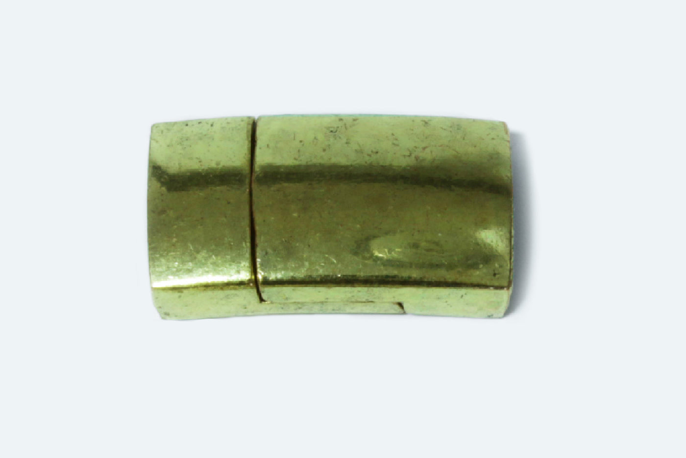 Magnetverschluss für flache Bänder, 14 x 24 mm, antik goldfarben