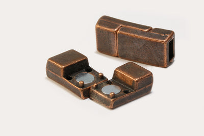 Magnetverschluss für flache Bänder, 7,5 x 17 mm