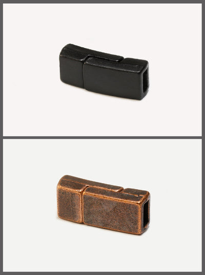 Magnetverschluss für flache Bänder, 7,5 x 17 mm