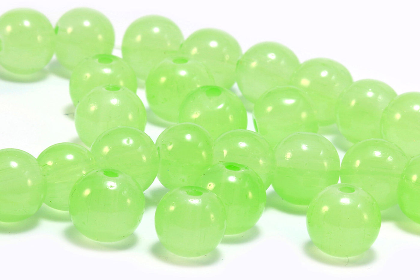 Glasperlen, Ø 10 mm, 50 Stück