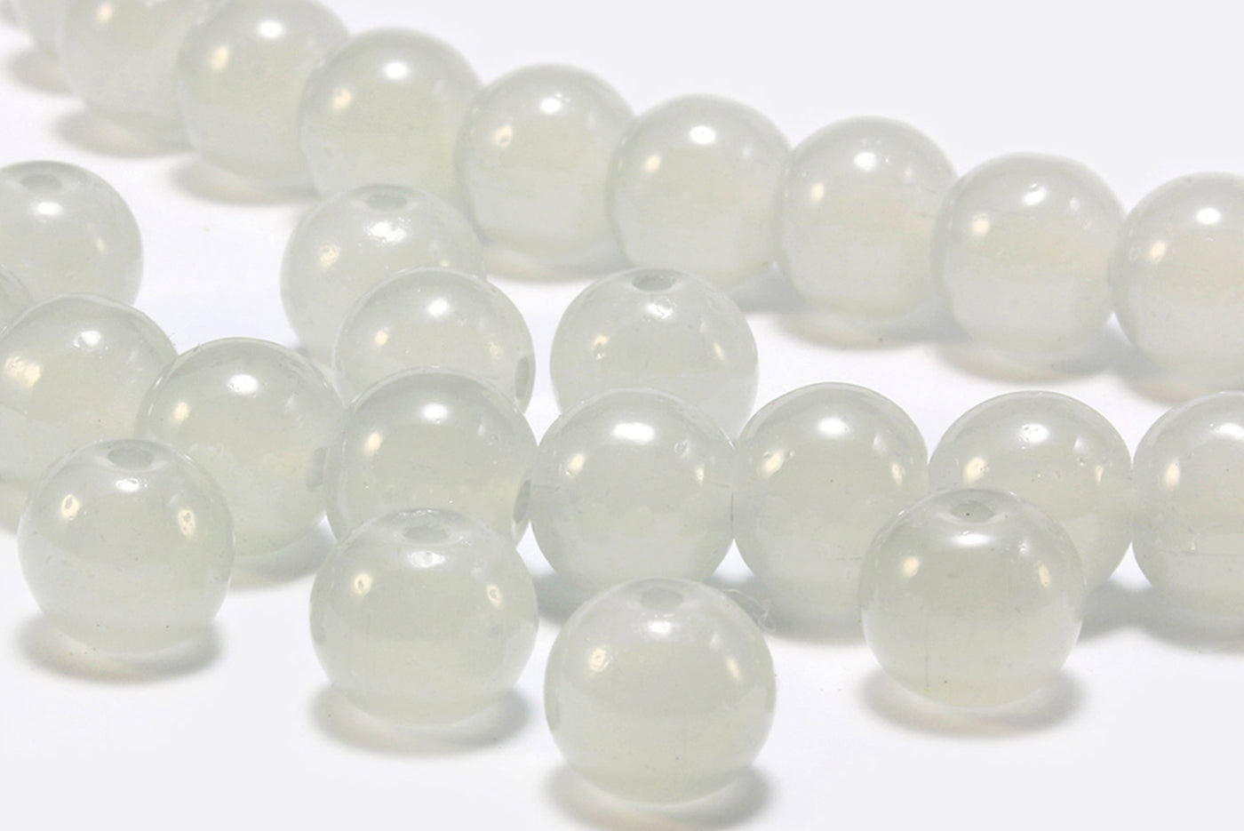 Glasperlen, Ø 4 mm, 100 Stück
