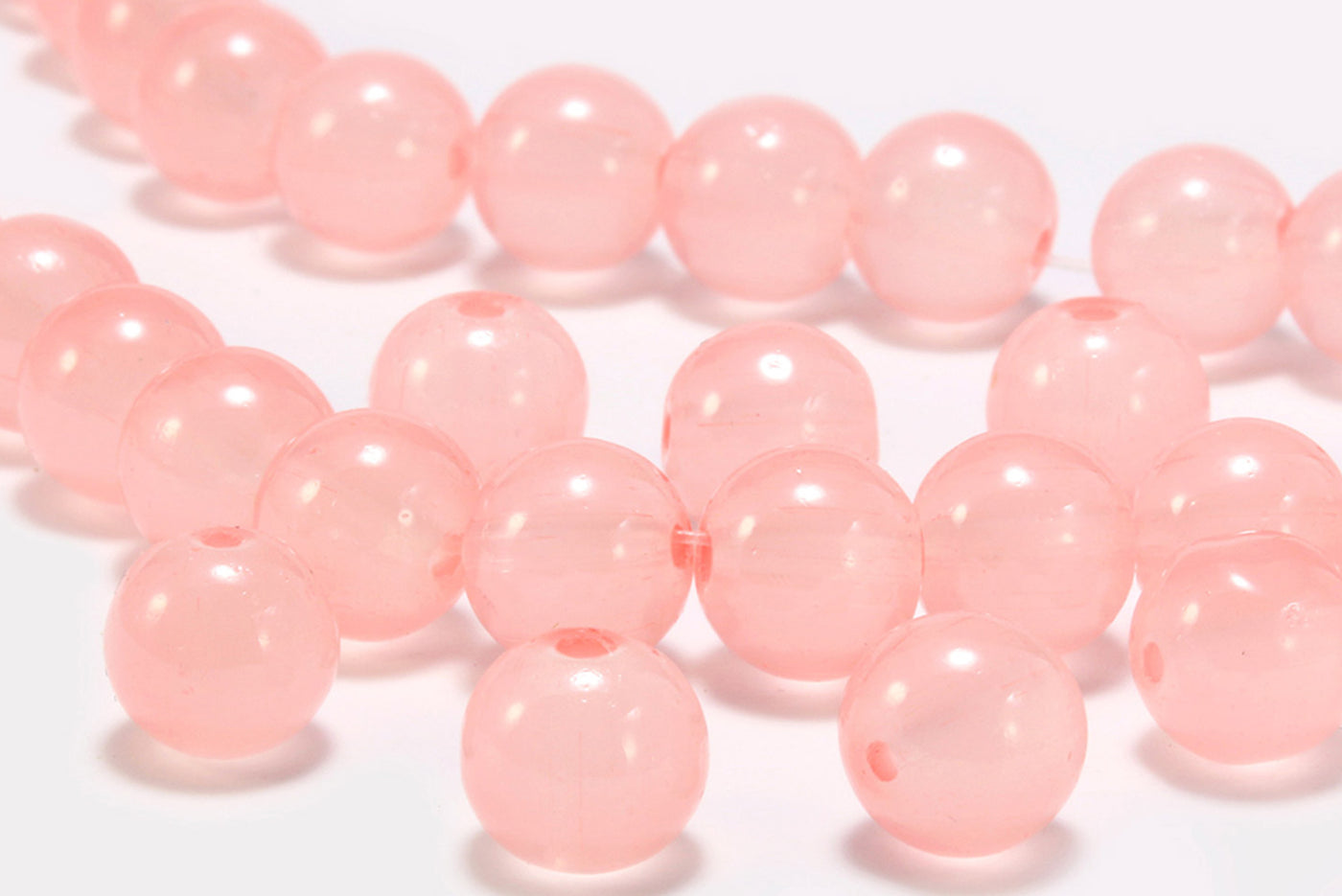 Glasperlen, Ø 10 mm, 50 Stück