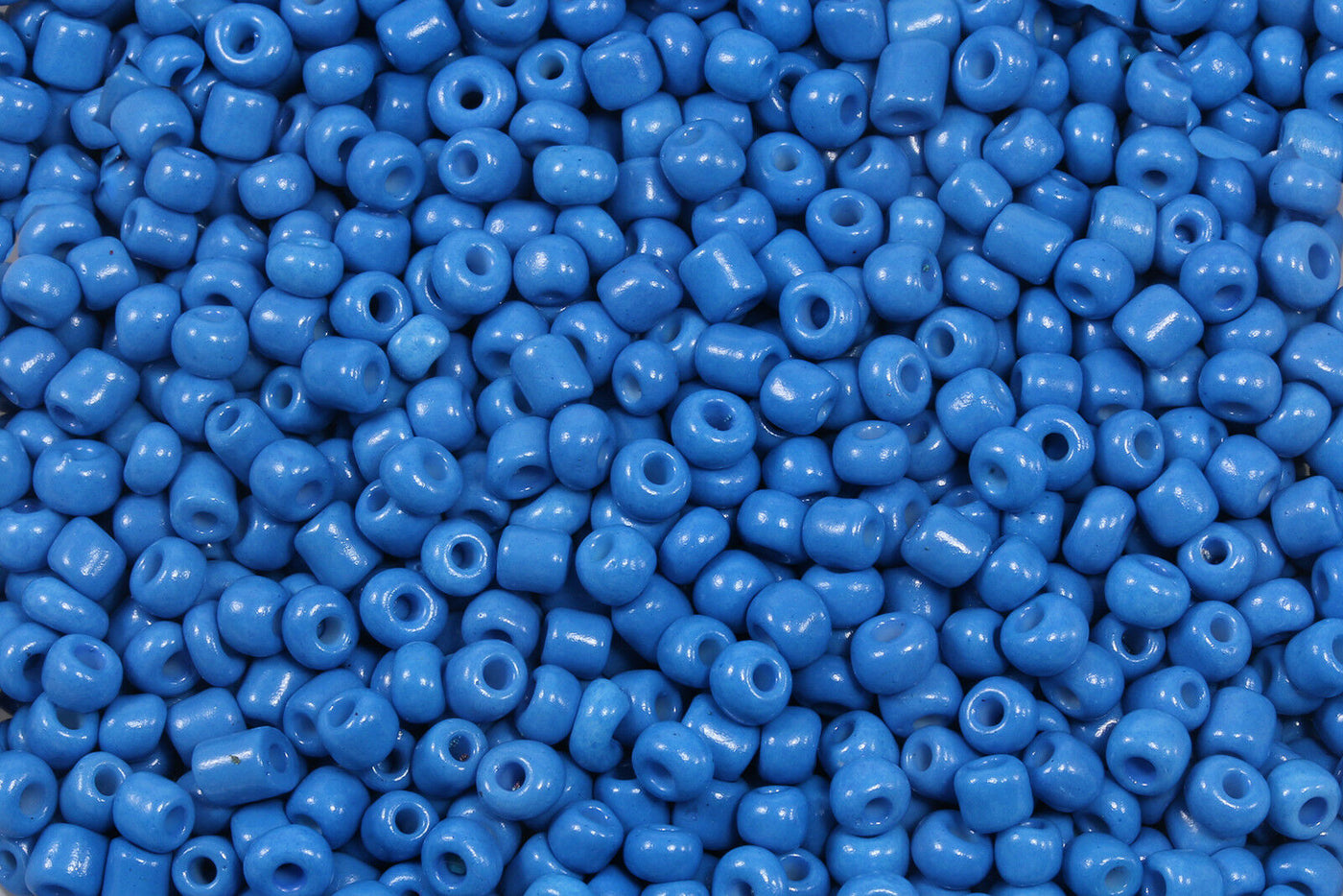 Rocailles opak, satte Farben, Ø 2 mm, 20/100 g