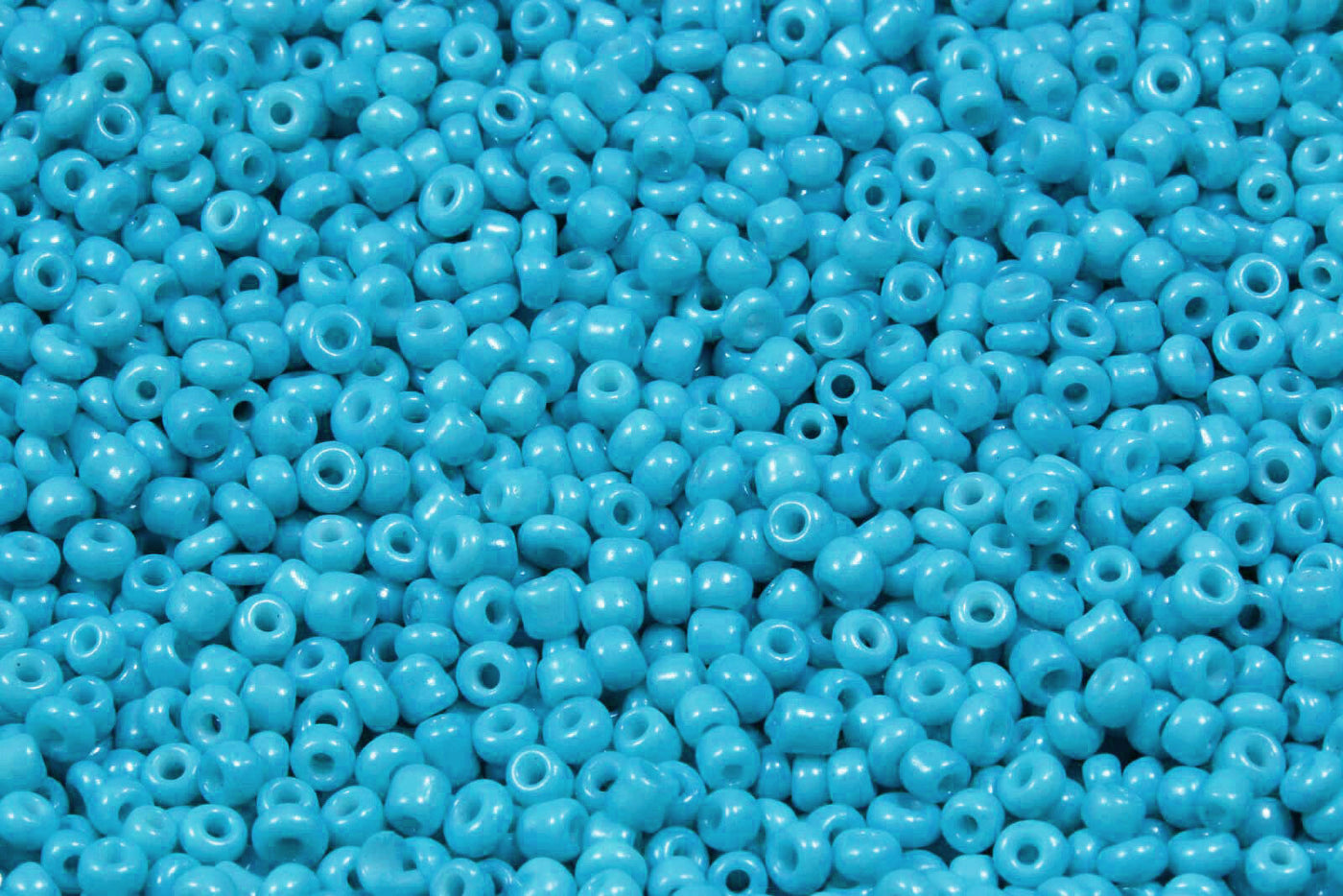 Rocailles opak, satte Farben, Ø 2 mm, 20/100 g