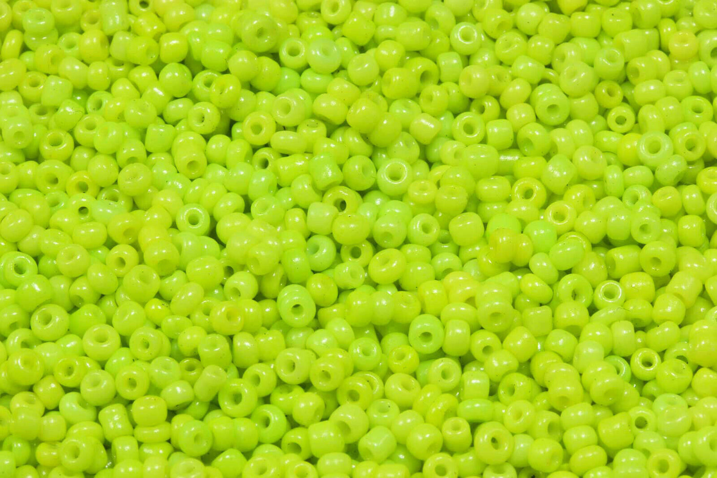 Rocailles opak, satte Farben, Ø 2 mm, 20/100 g