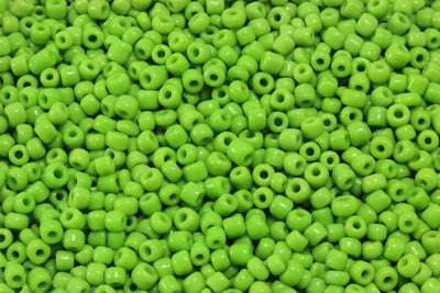 Rocailles opak, satte Farben, Ø 2 mm, 20/100 g