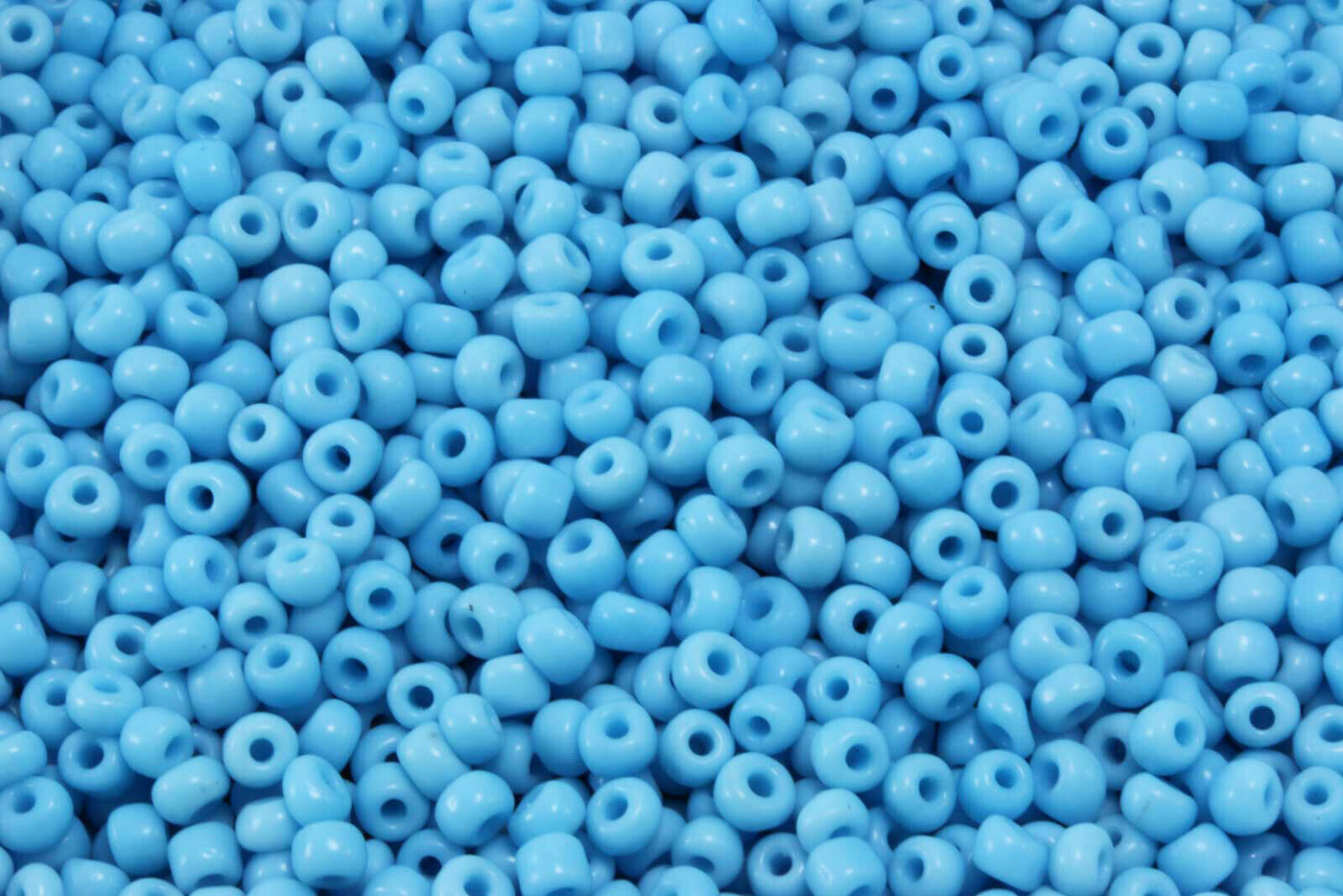 Rocailles opak, satte Farben, Ø 2 mm, 20/100 g