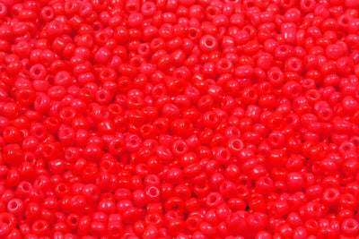 Rocailles opak, satte Farben, Ø 2 mm, 20/100 g