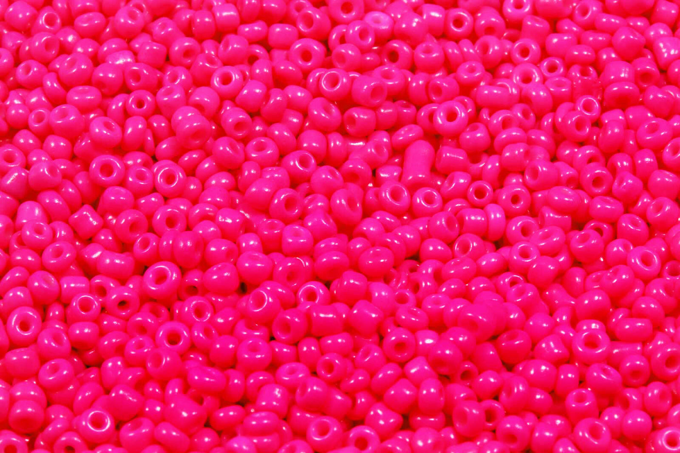 Rocailles opak, satte Farben, Ø 2 mm, 20/100 g