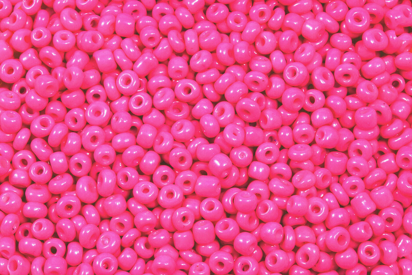 Rocailles opak, satte Farben, Ø 2 mm, 20/100 g