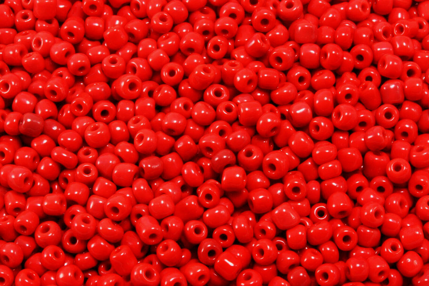 Rocailles opak, satte Farben, Ø 2 mm, 20/100 g