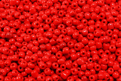 Rocailles opak, satte Farben, Ø 2 mm, 20/100 g