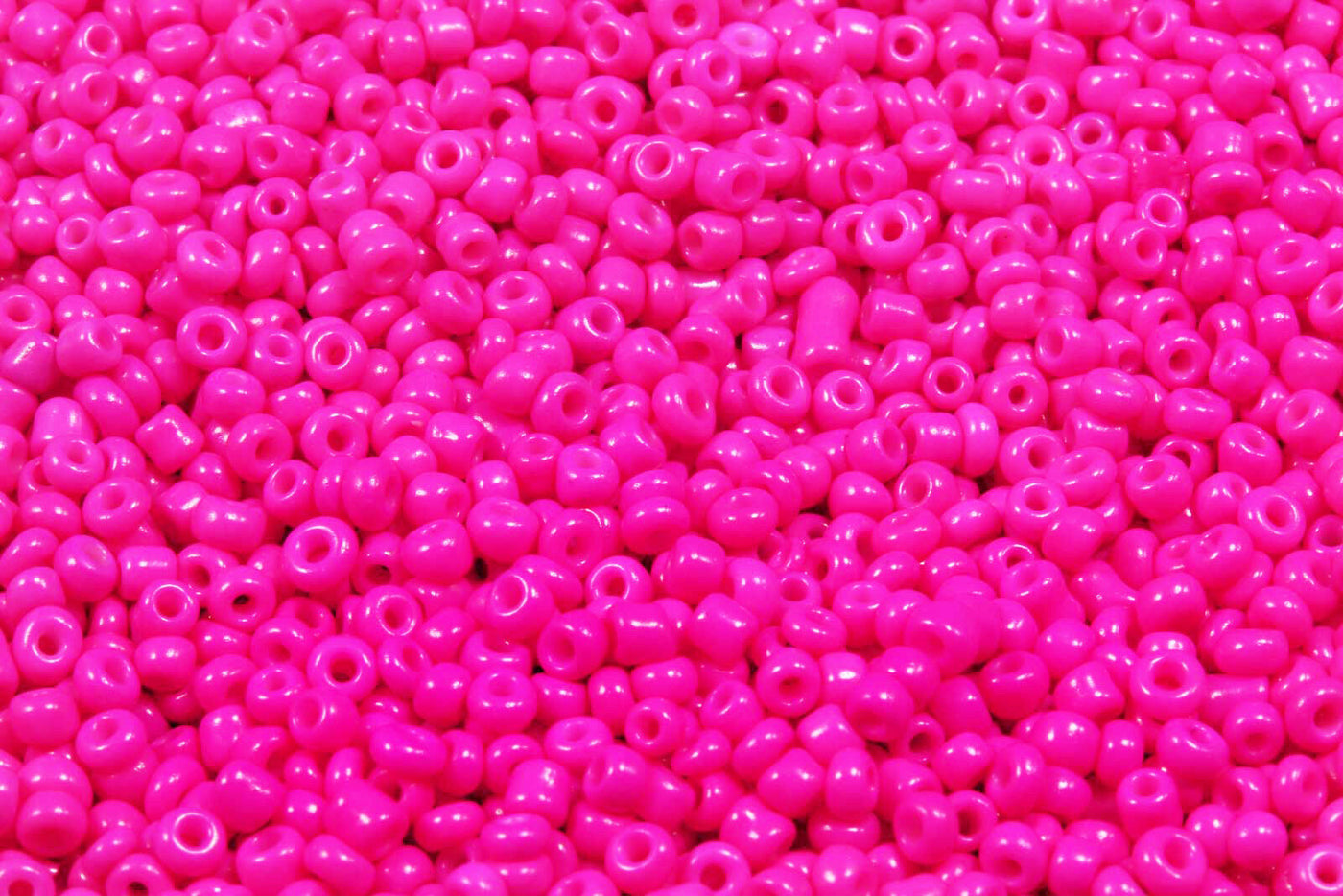 Rocailles opak, satte Farben, Ø 2 mm, 20/100 g