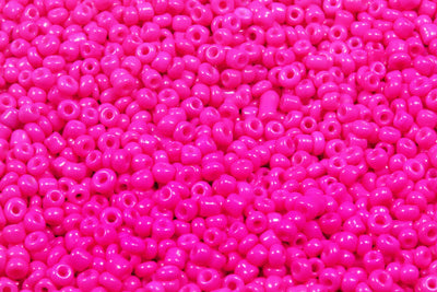 Rocailles opak, satte Farben, Ø 2 mm, 20/100 g